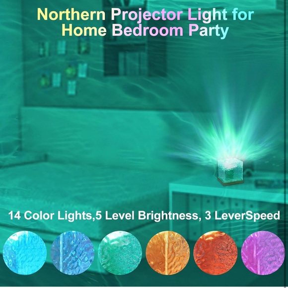 LED Cube Light with Remote - Picture 2 of 6